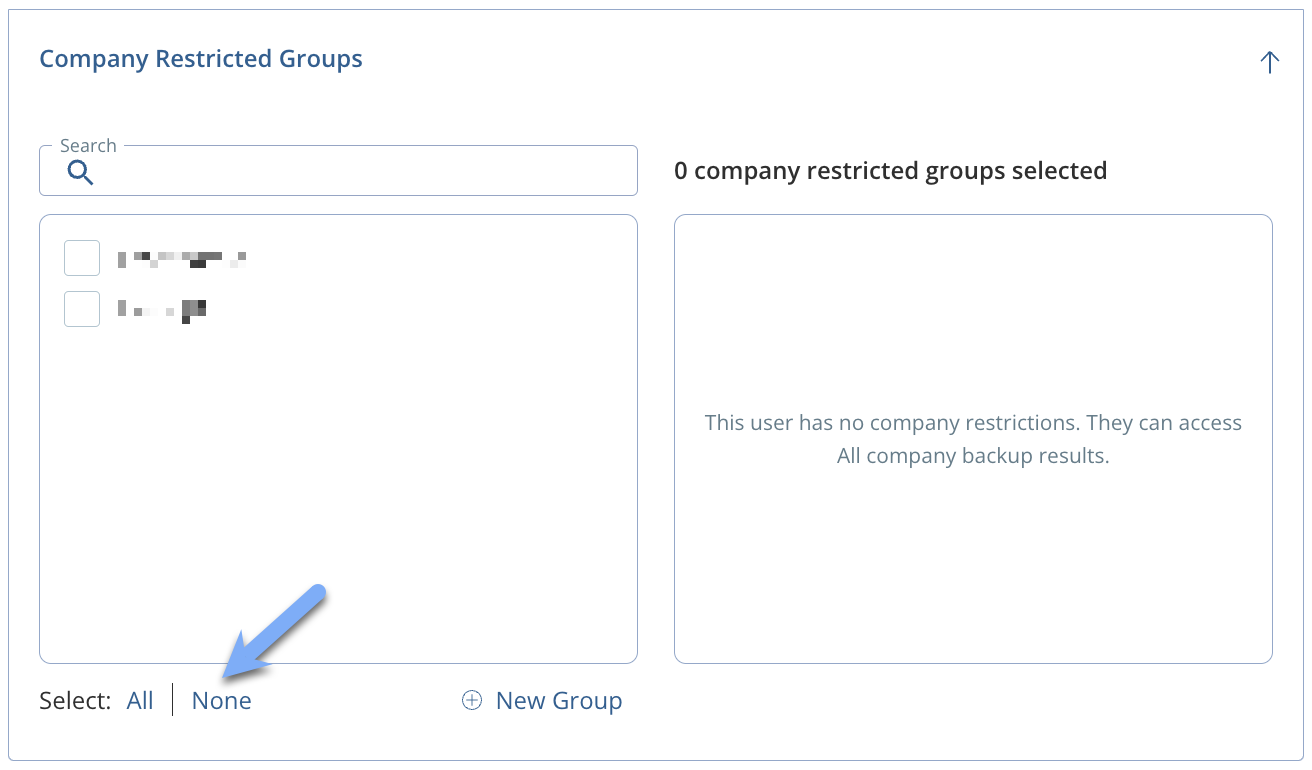 Click Select | None to deselect company restricted groups.png