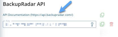 Click the link under BackupRadar API.png