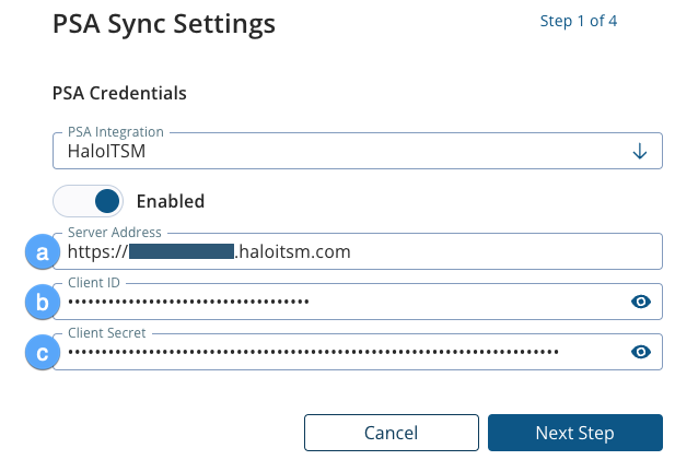 Enter Server Address, Client ID, Client Secret.png