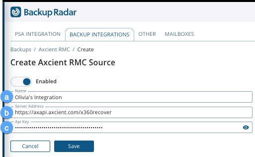 Create Axcient RMC Source.png