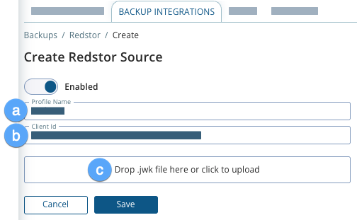 Create Redstor source.png